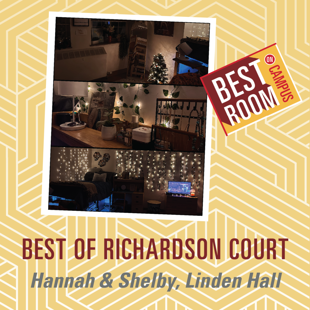 Graphic of the 2025 Best room in Richardson Court